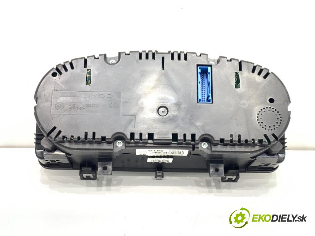 VW TOURAN nadwozie wielkoprzestrzenne (MPV) 2011 103 kW 2.0 TDI 1968 Prístrojovka 1T0920881A (Prístrojová doska)