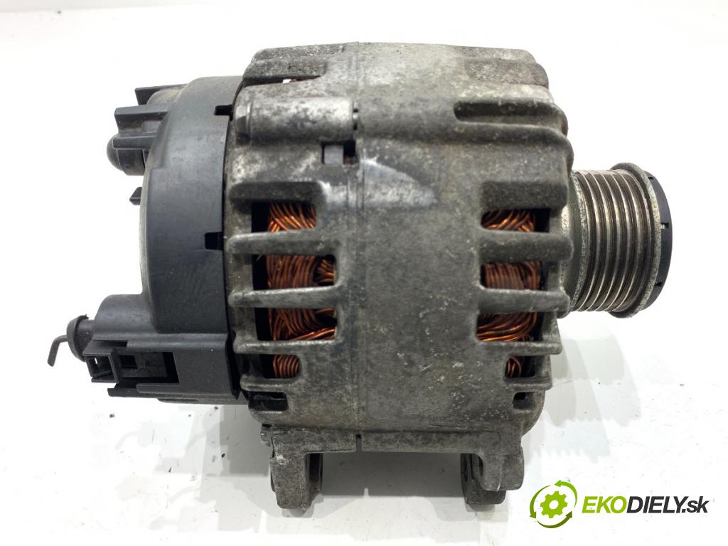 VW TOURAN nadwozie wielkoprzestrzenne (MPV) 2011 103 kW 2.0 TDI 1968 Alternátor 03L903023A (Alternátor)