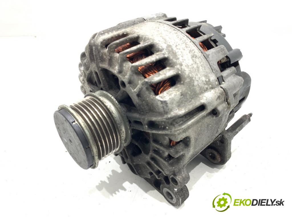 VW TOURAN nadwozie wielkoprzestrzenne (MPV) 2011 103 kW 2.0 TDI 1968 Alternátor 03L903023A (Alternátor)