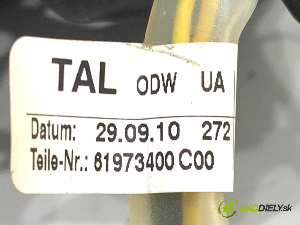 VW TOURAN nadwozie wielkoprzestrzenne (MPV) 2011 103 kW 2.0 TDI 1968 káblovačka silenbloku airbag 5K0971584A