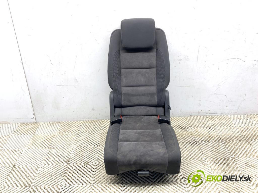 VW TOURAN nadwozie wielkoprzestrzenne (MPV) 2011 103 kW 2.0 TDI 1968 sedadlo zadní část 