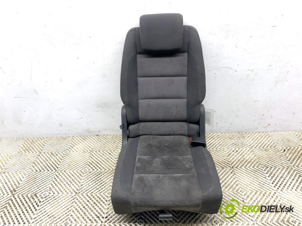 VW TOURAN nadwozie wielkoprzestrzenne (MPV) 2011 103 kW 2.0 TDI 1968 sedadlo zadní část 