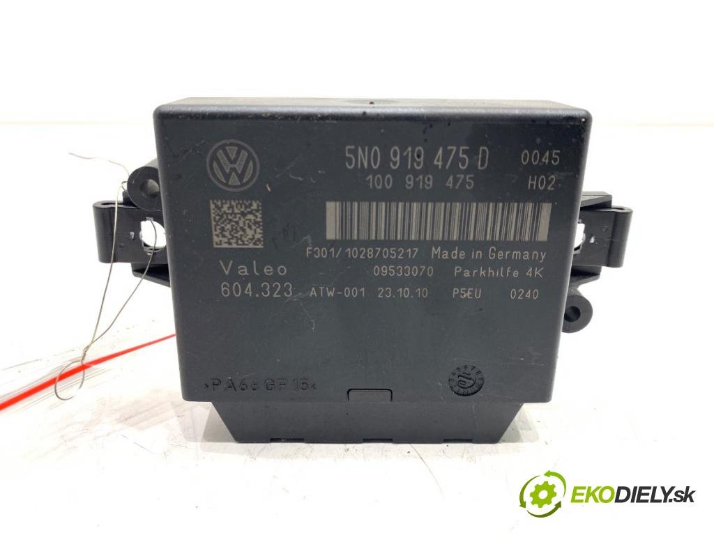 VW TOURAN nadwozie wielkoprzestrzenne (MPV) 2011 103 kW 2.0 TDI 1968 Modul PDC 5N0919475D (Riadiaca jednotka ostatné)