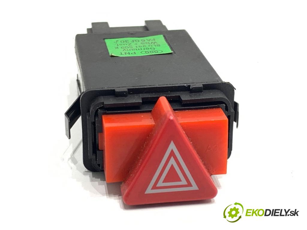 AUDI A3 8L liftback 2002 75 kW 1.6 1595 Spínač svetiel výstražných (núdzových) 8L0941509K (Prepínacie páčky pod volantom)