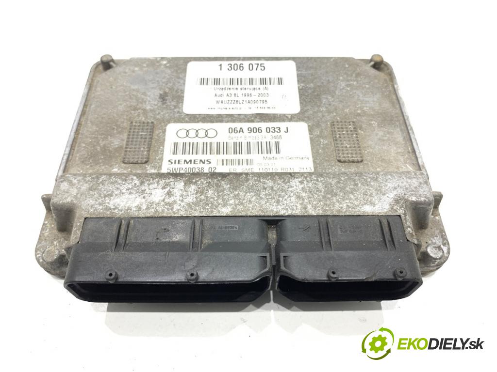 AUDI A3 8L liftback 2002 75 kW 1.6 1595 riadiaca jednotka Motor 06A906033J (Riadiaca jednotka)