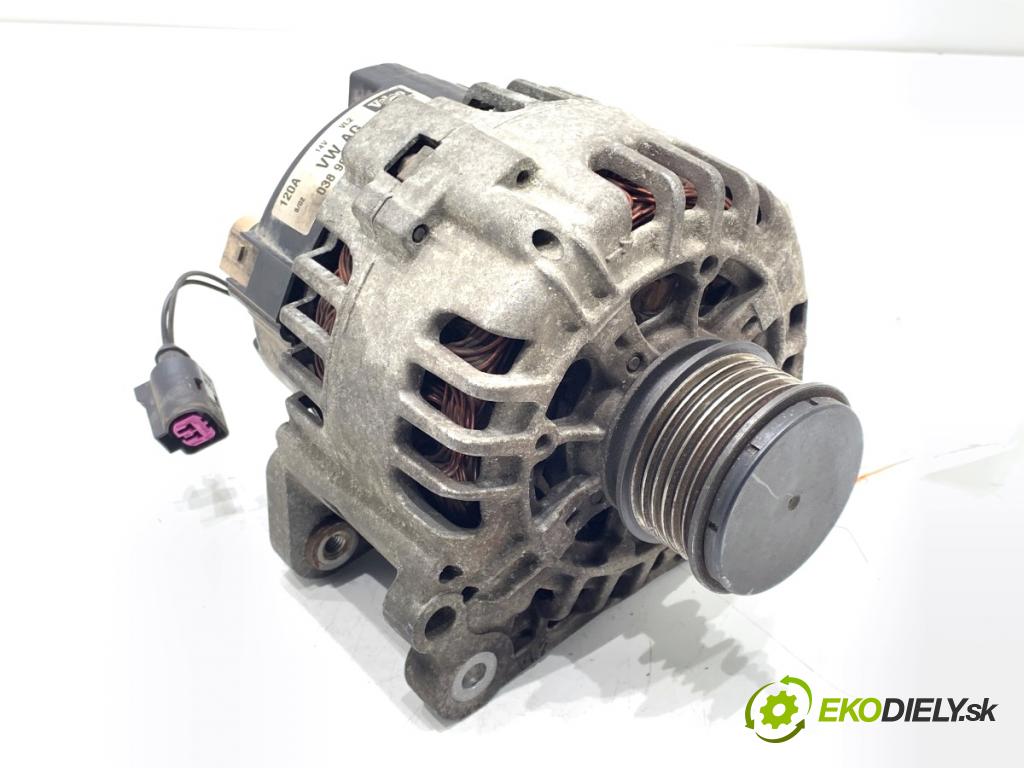 AUDI A3 8L liftback 2002 75 kW 1.6 1595 Alternátor 038903023S (Alternátor)