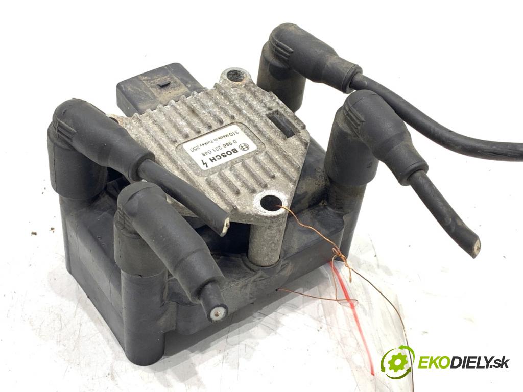 AUDI A3 8L liftback 2002 75 kW 1.6 1595 Cievka zapaľovacia 0986221048 (Zapaľovacia cievka)