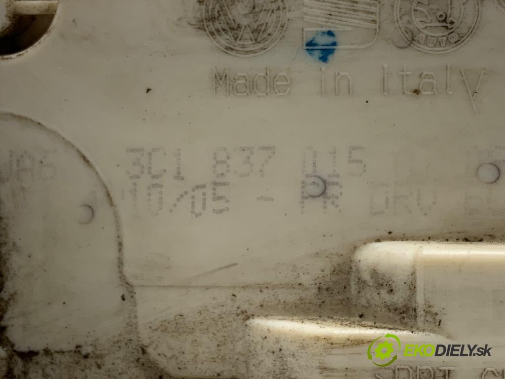VW PASSAT B6 sedan 2005 103 kW 2.0 TDI 1968 zámok dveře levý přední část 3C1837015