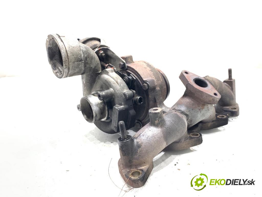 VW PASSAT B6 sedan 2005 103 kW 2.0 TDI 1968 turbo 724930-0002 (Kompletní turbodmychadlo)