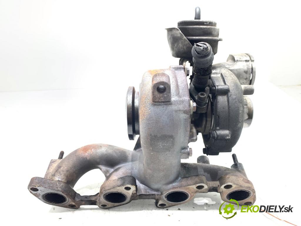 VW PASSAT B6 sedan 2005 103 kW 2.0 TDI 1968 turbo 724930-0002 (Kompletní turbodmychadlo)