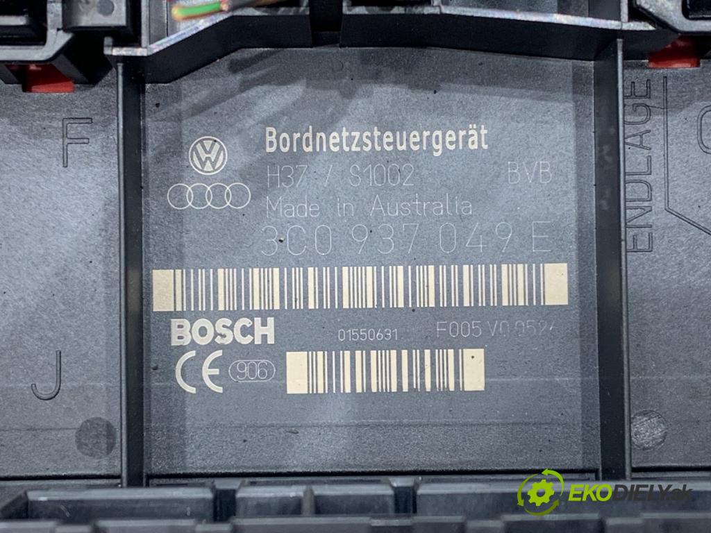 VW PASSAT B6 sedan 2005 103 kW 2.0 TDI 1968 Modul BORDNETZ 3C0937049E (Riadiaca jednotka ostatné)