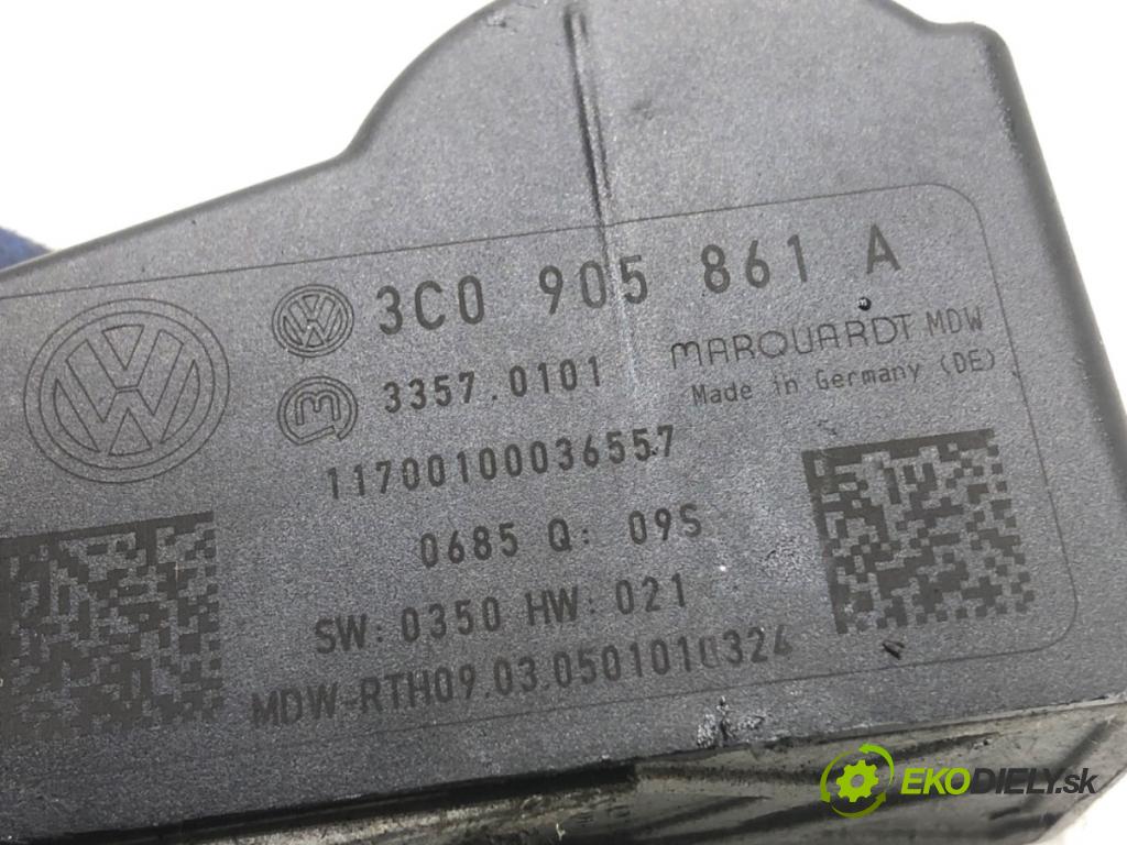 VW PASSAT B6 sedan 2005 103 kW 2.0 TDI 1968 blokáda volantu 3C0905861A (Riadenie ostatné)