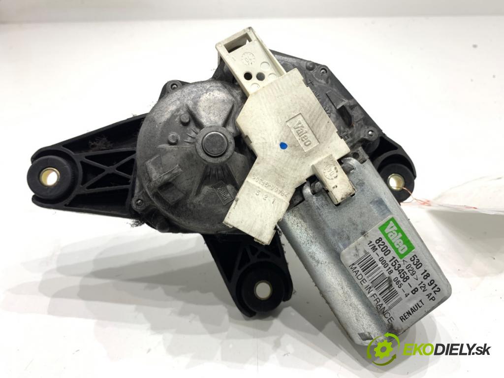 RENAULT SCÉNIC II nadwozie wielkoprzestrzenne (MPV) 2004 88 kW 1.9 dCi (JM0G, JM12, JM1G, JM2C) 1870 motor stěračů zadní část 8200153458B