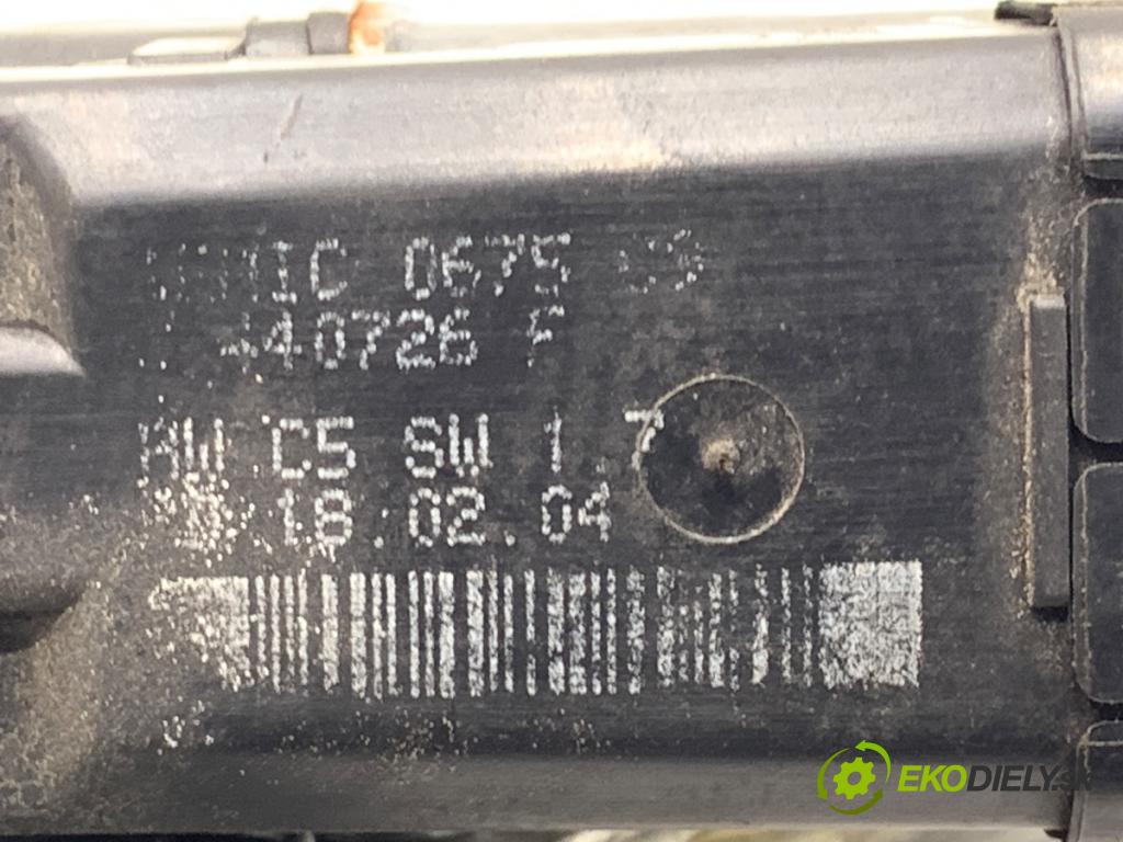RENAULT SCÉNIC II nadwozie wielkoprzestrzenne (MPV) 2004 88 kW 1.9 dCi (JM0G, JM12, JM1G, JM2C) 1870 mechanismus okna levý zadní část