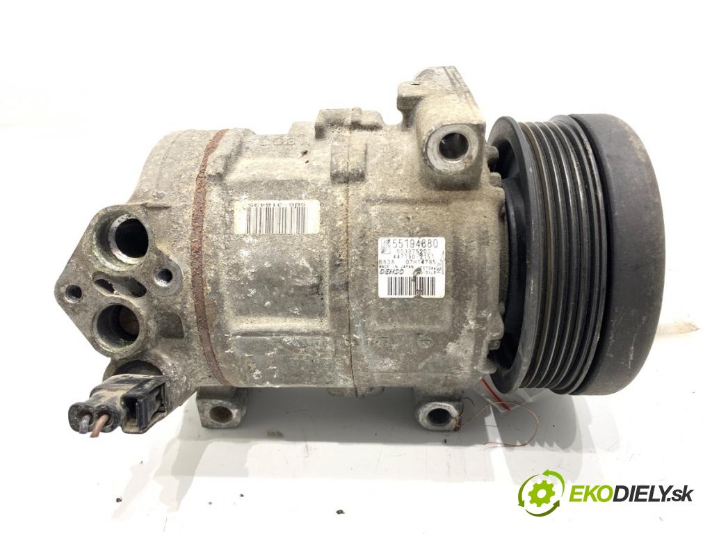 FIAT GRANDE PUNTO liftback 2006 70 kW 1.4 16V (199BXG1B, 199AXG1B) 1368 Kompresor klimatizácie 55194880 (Kompresor klimatizácie)