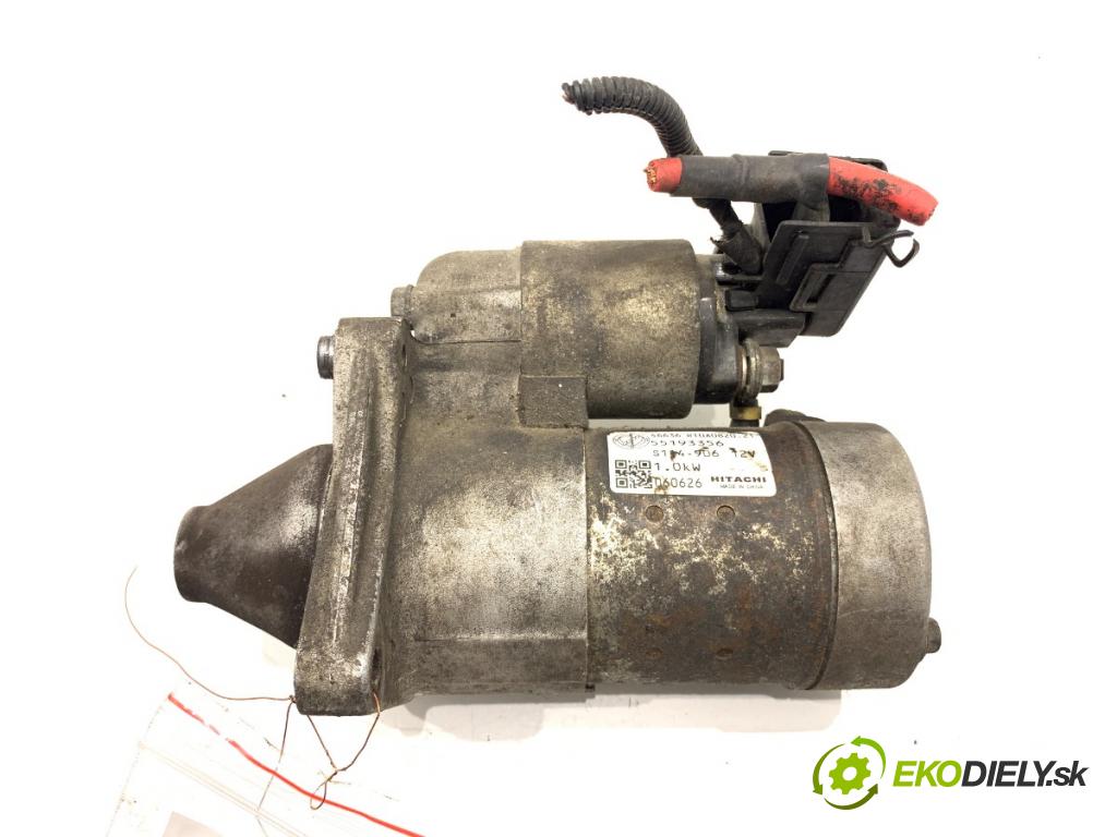FIAT GRANDE PUNTO liftback 2006 70 kW 1.4 16V (199BXG1B, 199AXG1B) 1368 Štartér 55193356 (Štartér)