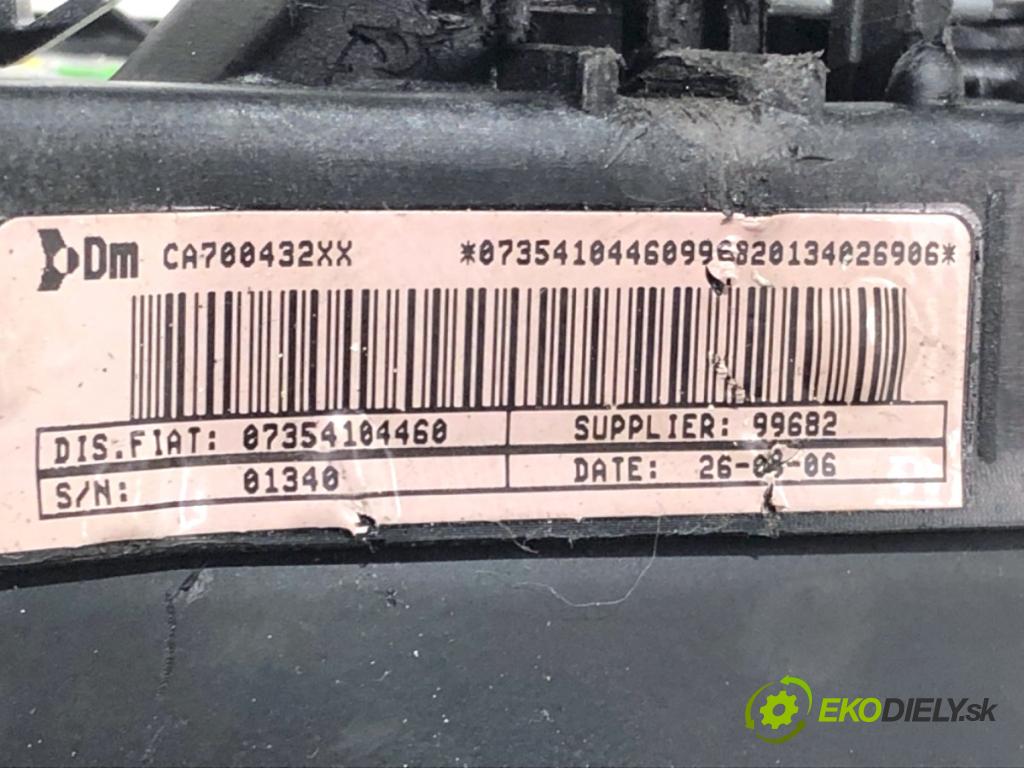 FIAT GRANDE PUNTO liftback 2006 70 kW 1.4 16V (199BXG1B, 199AXG1B) 1368 AirBag volantu 07354104460 (Airbag)