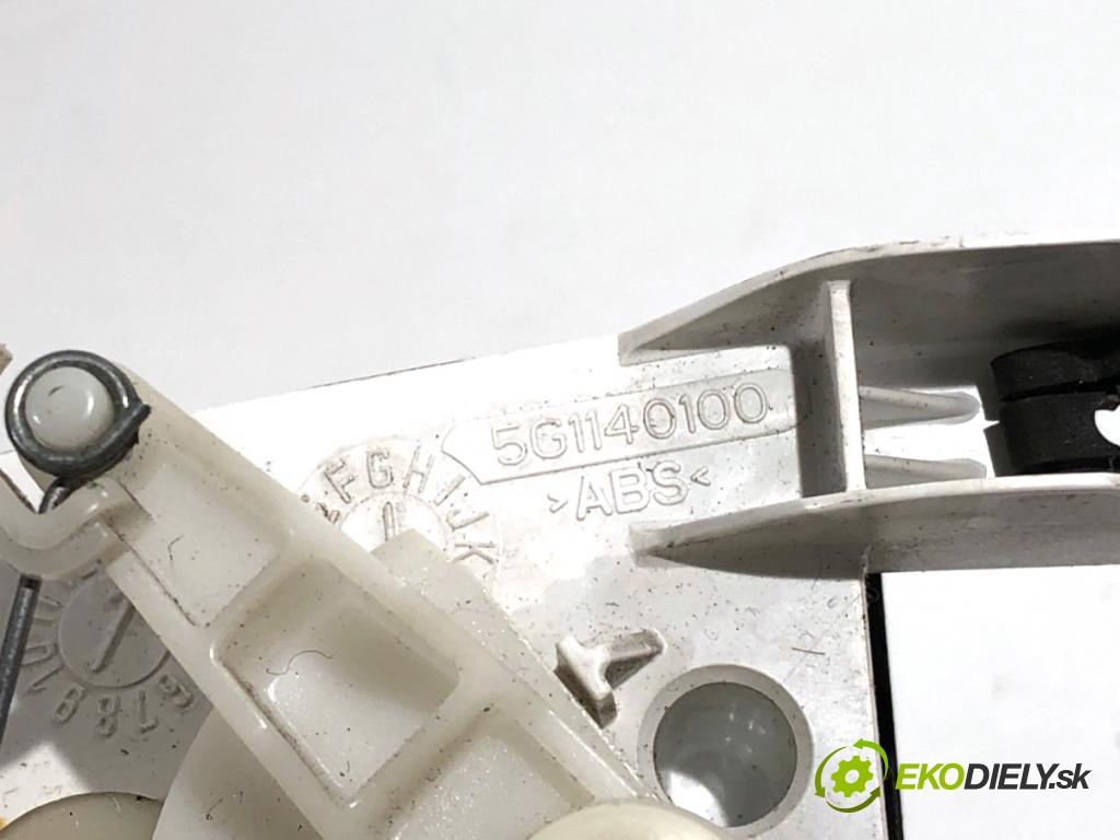 FIAT GRANDE PUNTO liftback 2006 70 kW 1.4 16V (199BXG1B, 199AXG1B) 1368 Panel ovládania kúrenia 5G1140100 (Prepínacie páčky pod volantom)