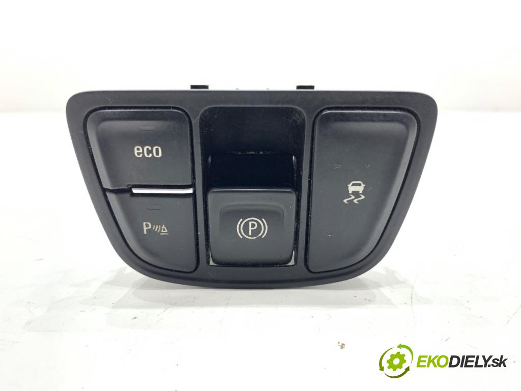 OPEL ZAFIRA C nadwozie wielkoprzestrzenne (MPV) 2015 100 kW 1.6 CDTI (75) 1598 Spínač brzdy ručnej brzdy 13271123 (Prepínacie páčky pod volantom)