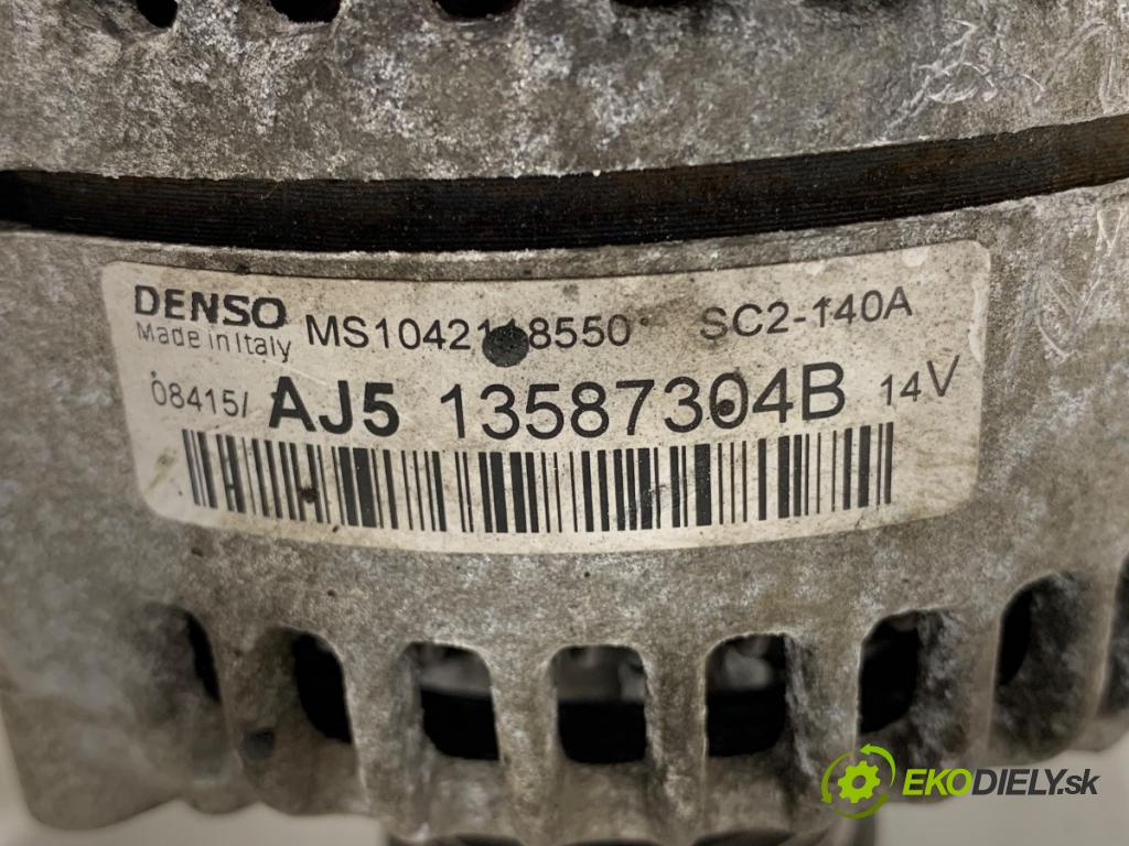 OPEL ZAFIRA C nadwozie wielkoprzestrzenne (MPV) 2015 100 kW 1.6 CDTI (75) 1598 Alternátor 13587304B (Alternátor)