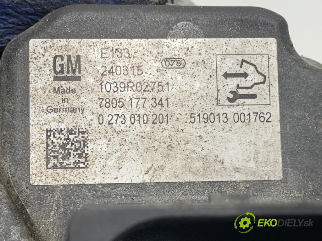 OPEL ZAFIRA C nadwozie wielkoprzestrzenne (MPV) 2015 100 kW 1.6 CDTI (75) 1598 motor servočerpadlo 0273010201