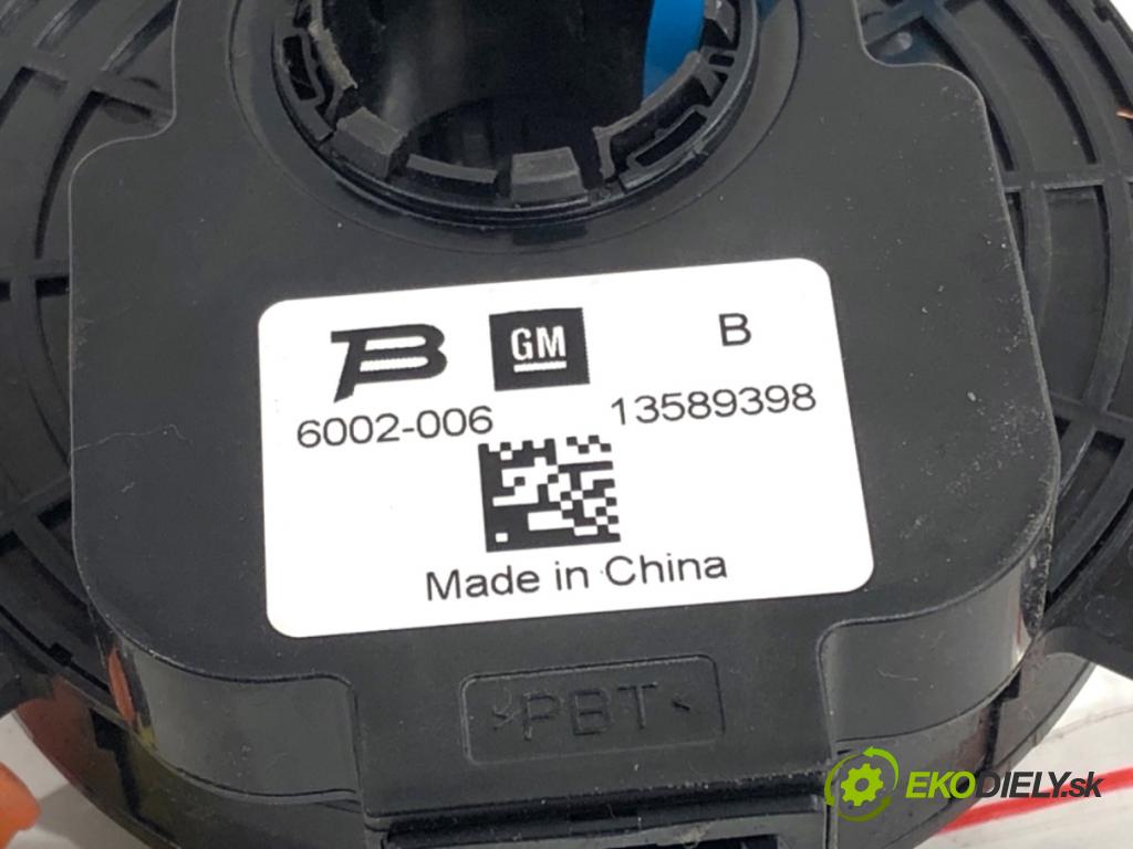 OPEL ZAFIRA C nadwozie wielkoprzestrzenne (MPV) 2015 100 kW 1.6 CDTI (75) 1598 kroužek slimák airbag 13589398 (Airbag)