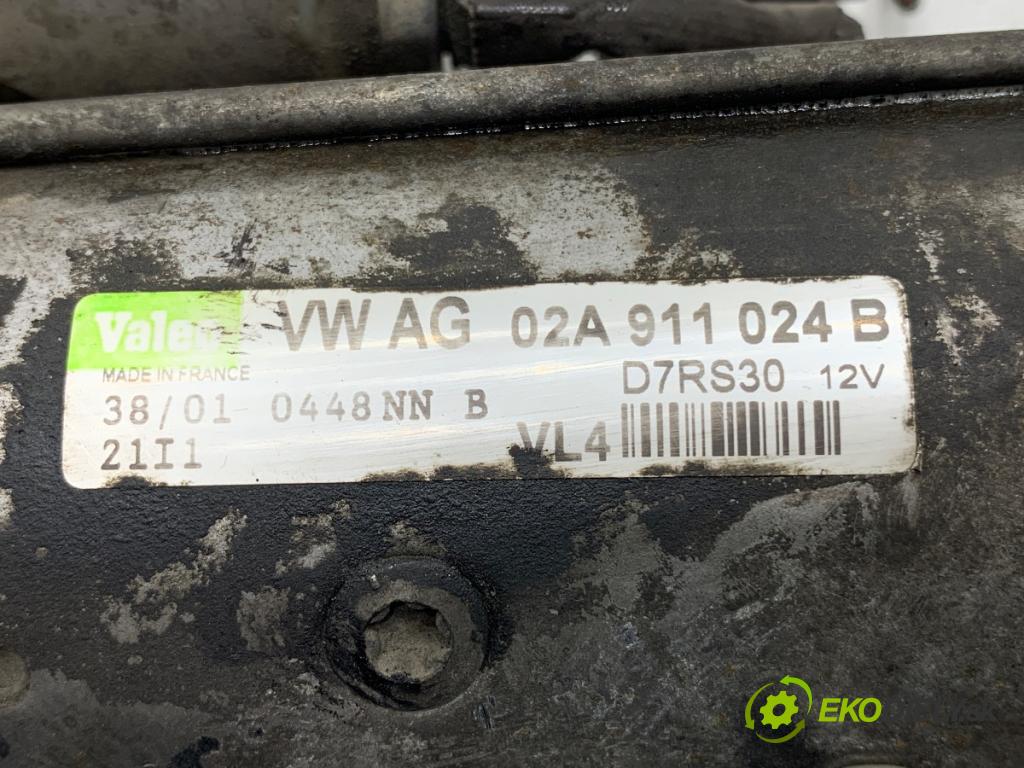 VW GOLF IV Kombi 2001 81 kW 1.9 TDI 1896 Štartér 02A911024B (Štartér)