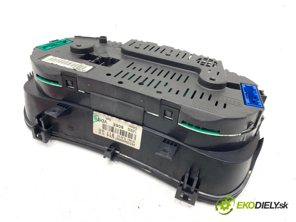 VW GOLF IV Kombi 2001 81 kW 1.9 TDI 1896 Prístrojovka 1J0920806E (Prístrojová doska)