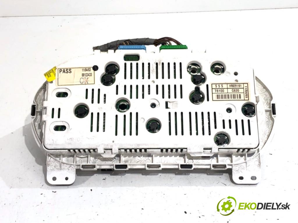 HONDA CIVIC VII liftback 2003 81 kW 1.6 i (EP2) 1590 Prístrojovka 78100G820 (Prístrojová doska)