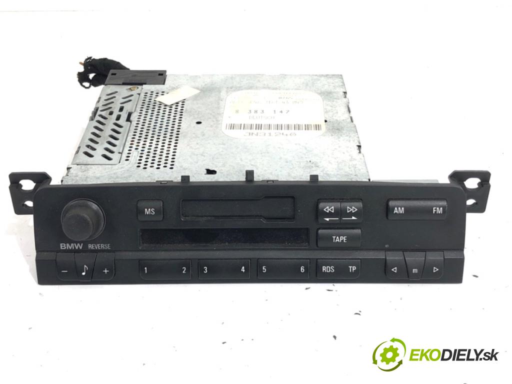 BMW E46 sedan 1998 100 kW 320 d 1951 RADIO 8383147 (Audio zariadenie)