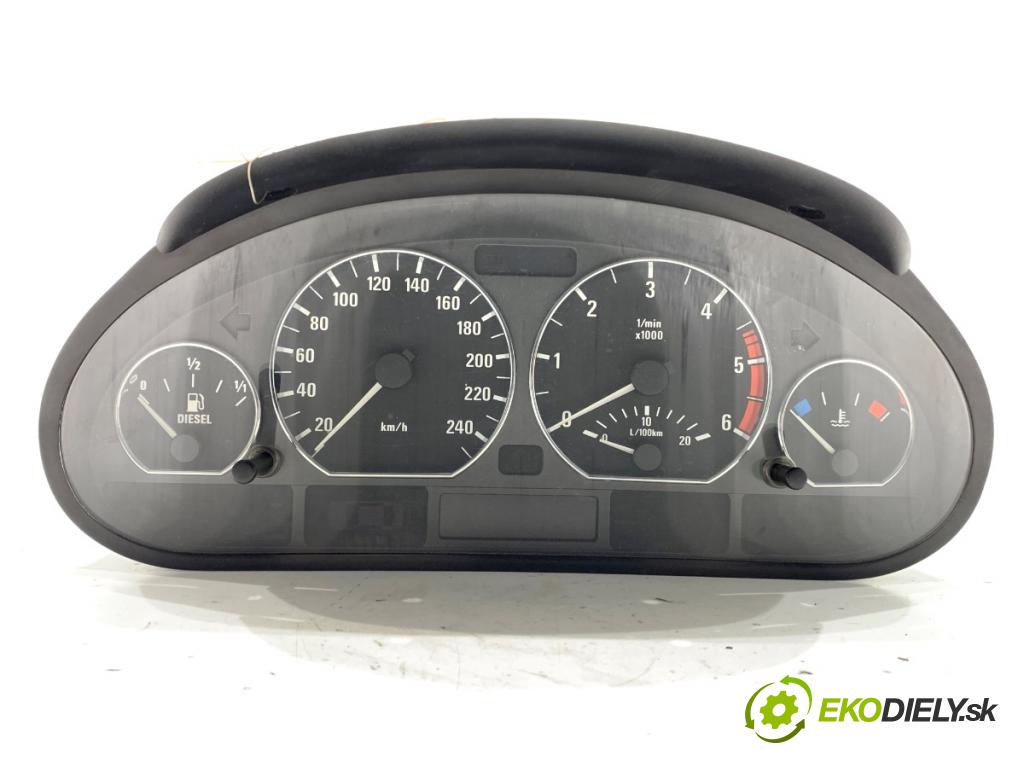 BMW E46 sedan 1998 100 kW 320 d 1951 Prístrojovka 8386096 (Prístrojová doska)