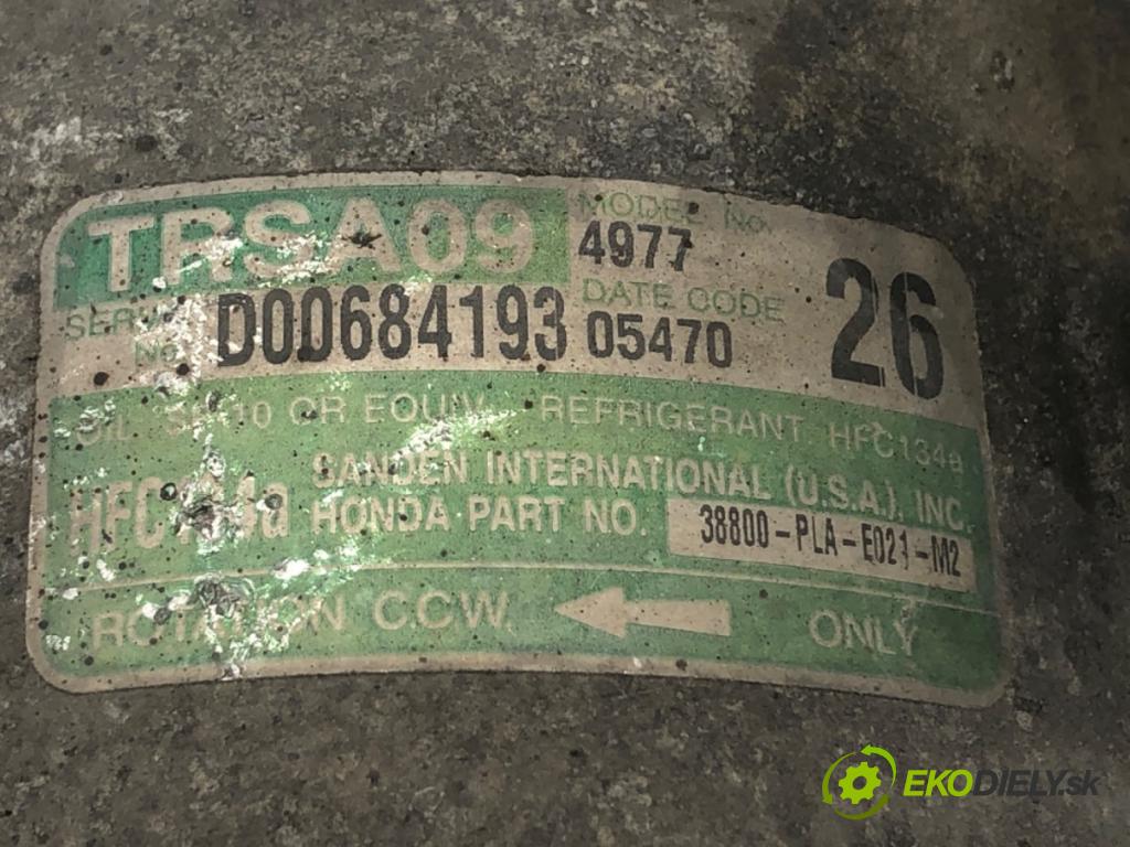 HONDA CIVIC VII liftback 2004 66 kW 1.4 iS (EP1) 1396 kompresor klimatizace 38800-PLA-E021-M2 (Kompresor klimatizace)