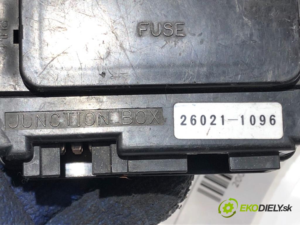 KAWASAKI ZX-6R  2001 86 kW ZX-6R 636 skříňka poistková 26021-1096 (Pojistková skříňka)