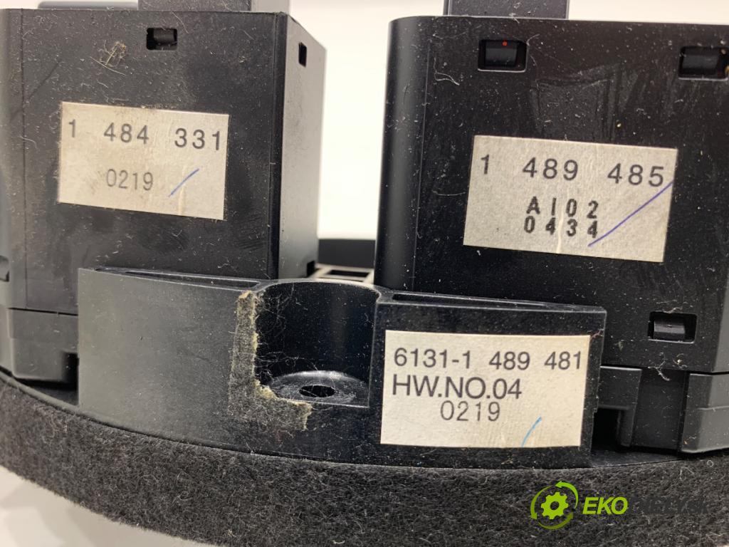 MINI R50 R53 liftback 2002 85 kW Cooper 1598 Prepínač kombinovaný 1489485 1489481 (Prepínacie páčky pod volantom)