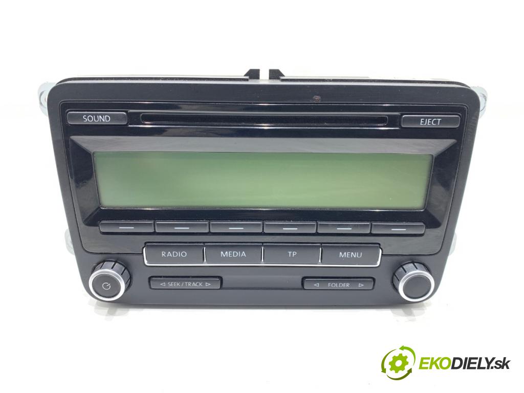 VW PASSAT B6 sedan 2008 103 kW 2.0 TDI 1968 RADIO 1K0035186AA (Audio zariadenie)