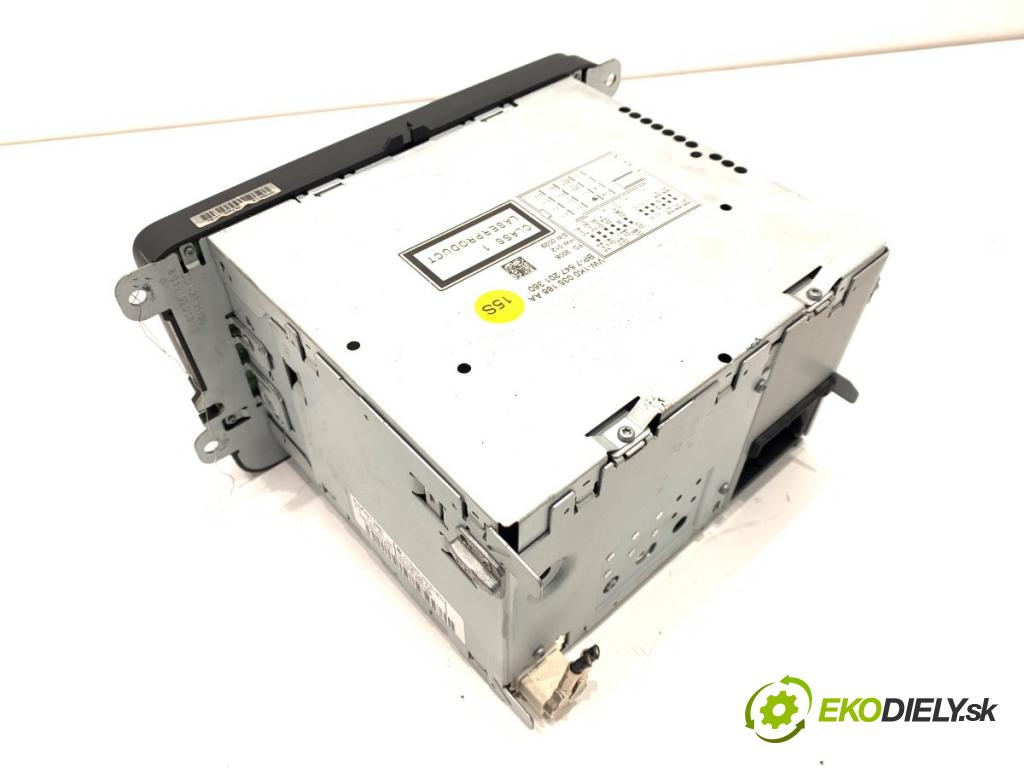 VW PASSAT B6 sedan 2008 103 kW 2.0 TDI 1968 RADIO 1K0035186AA (Audio zariadenie)