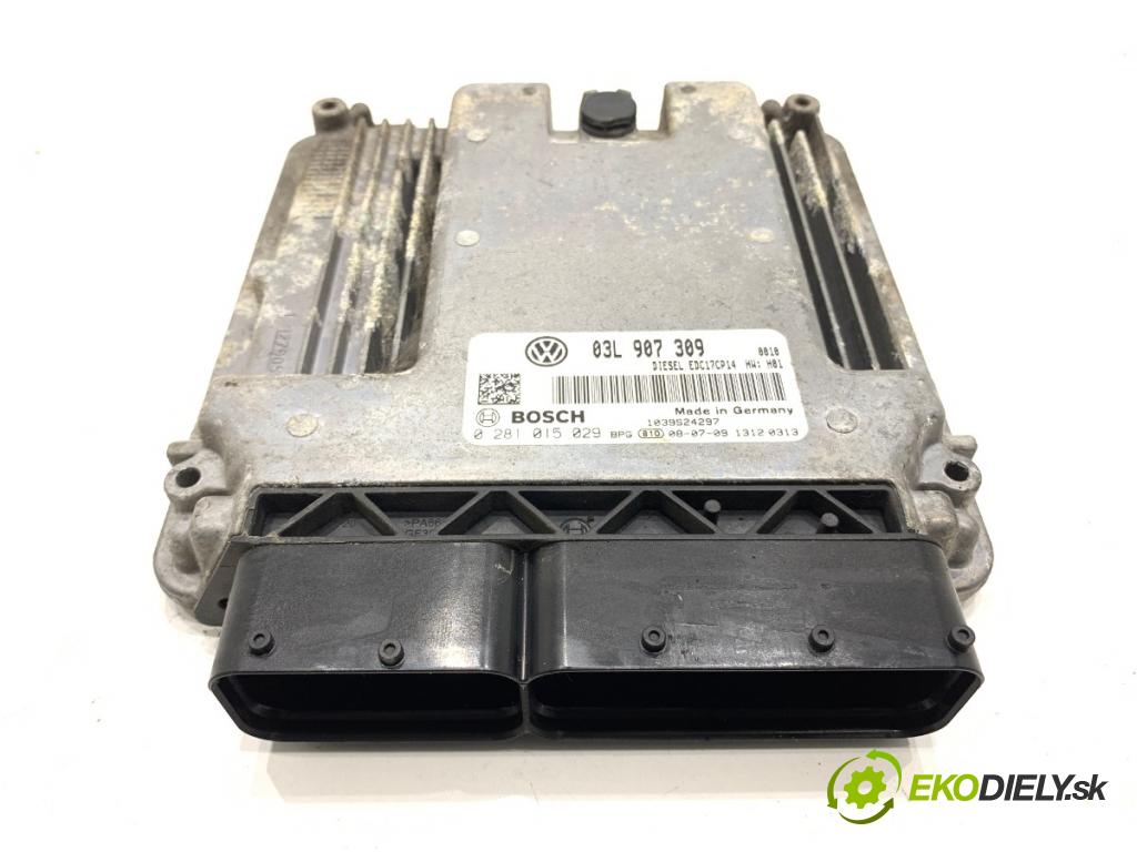 VW PASSAT B6 sedan 2008 103 kW 2.0 TDI 1968 riadiaca jednotka Motor 03L907309 (Riadiaca jednotka)