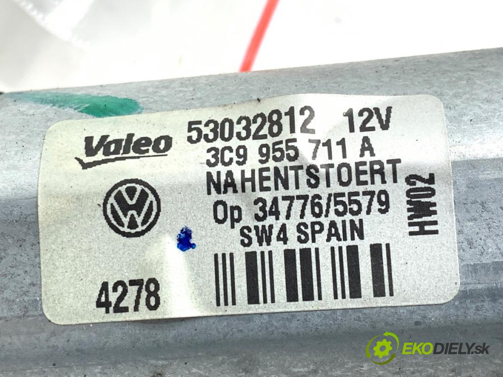 VW PASSAT B6 sedan 2008 103 kW 2.0 TDI 1968 motor stěračů zadní část 3C9955711A