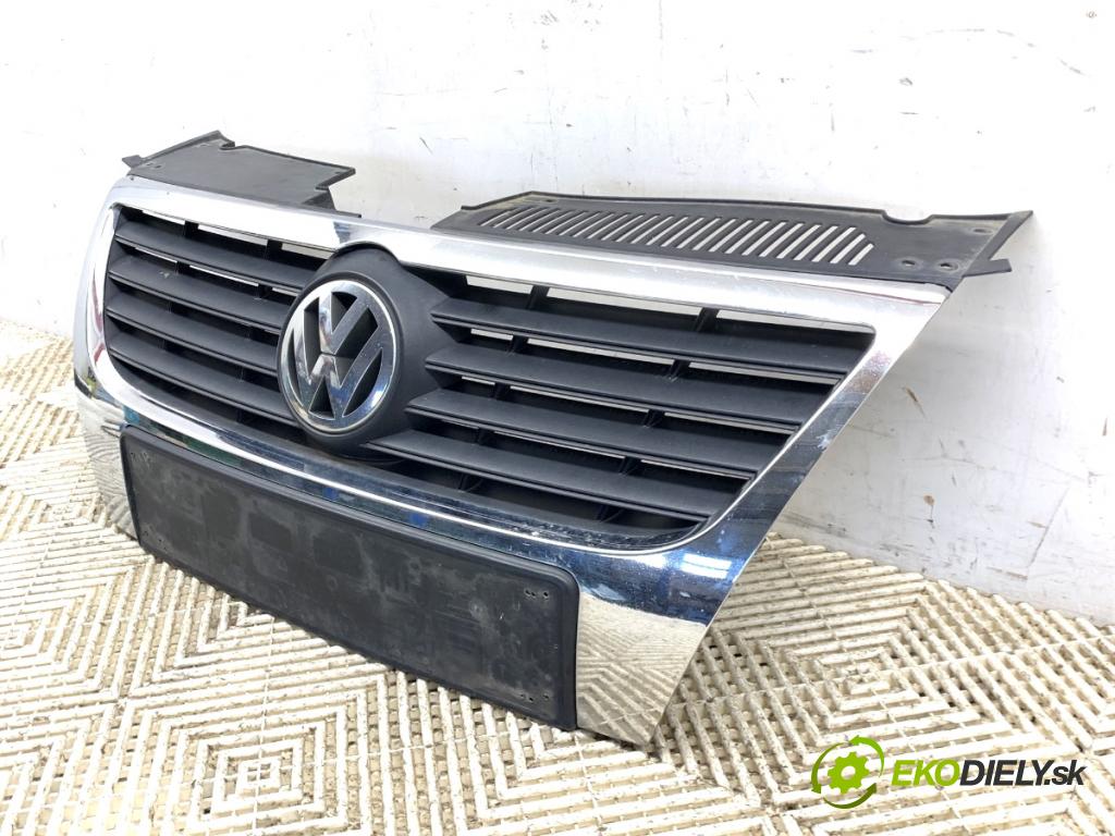 VW PASSAT B6 sedan 2008 103 kW 2.0 TDI 1968 mřížka maska 3C0853651 (Přední mřížka (maska chladiče))
