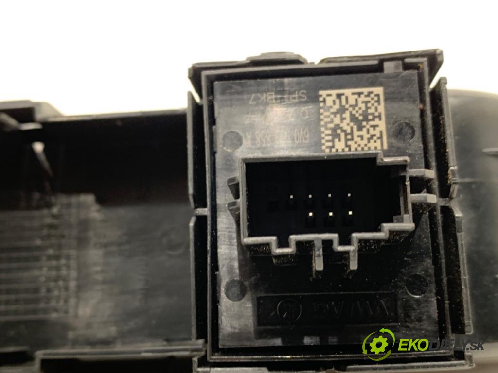 SKODA FABIA III liftback 2017 55 kW 1.0 999 Prepínač okien 6V0959858A (Prepínacie páčky pod volantom)