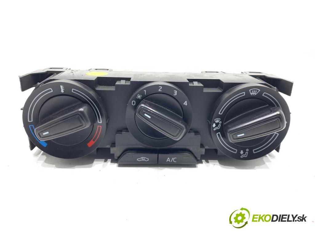 SKODA FABIA III liftback 2017 55 kW 1.0 999 Panel ovládania kúrenia  (Prepínacie páčky pod volantom)