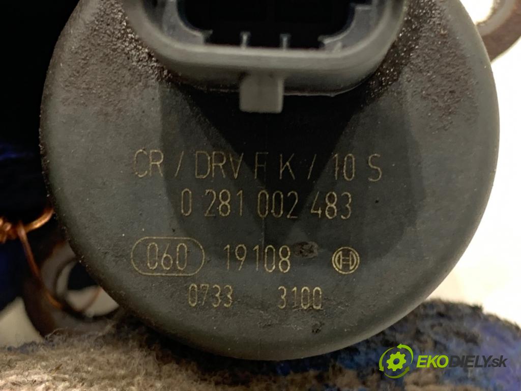 RENAULT SCENIC I nadwozie wielkoprzestrzenne (MPV) 2001 74 kW 1.9 dCi RX4 1870 Regulátor tlaku paliva 0281002483 (Palivový systém ostatné)