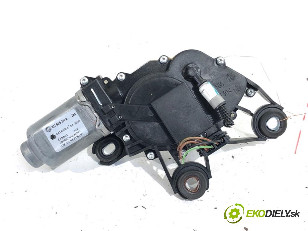 SKODA FABIA II liftback 2008 63 kW 1.4 1390 motor stěračů zadní část 5J7955711A