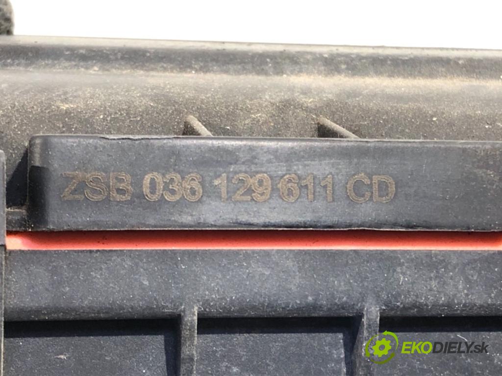 SKODA FABIA II liftback 2008 63 kW 1.4 1390 Obal filtra vzduchu 036129611CD (Obal vzduchového filtra)