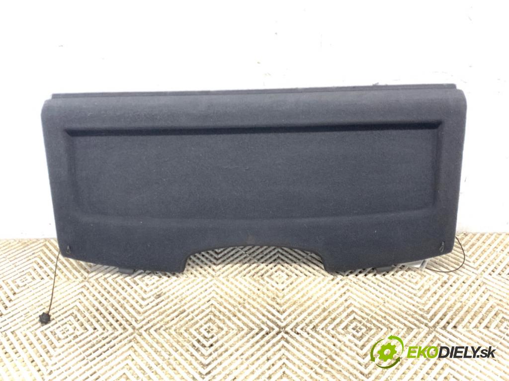 SKODA FABIA II liftback 2008 63 kW 1.4 1390 pláto zadní část 