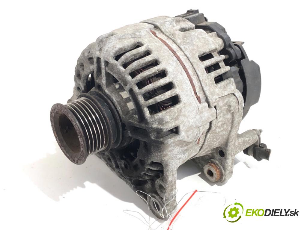 SKODA FABIA II liftback 2008 63 kW 1.4 1390 Alternátor 037903025M (Alternátor)