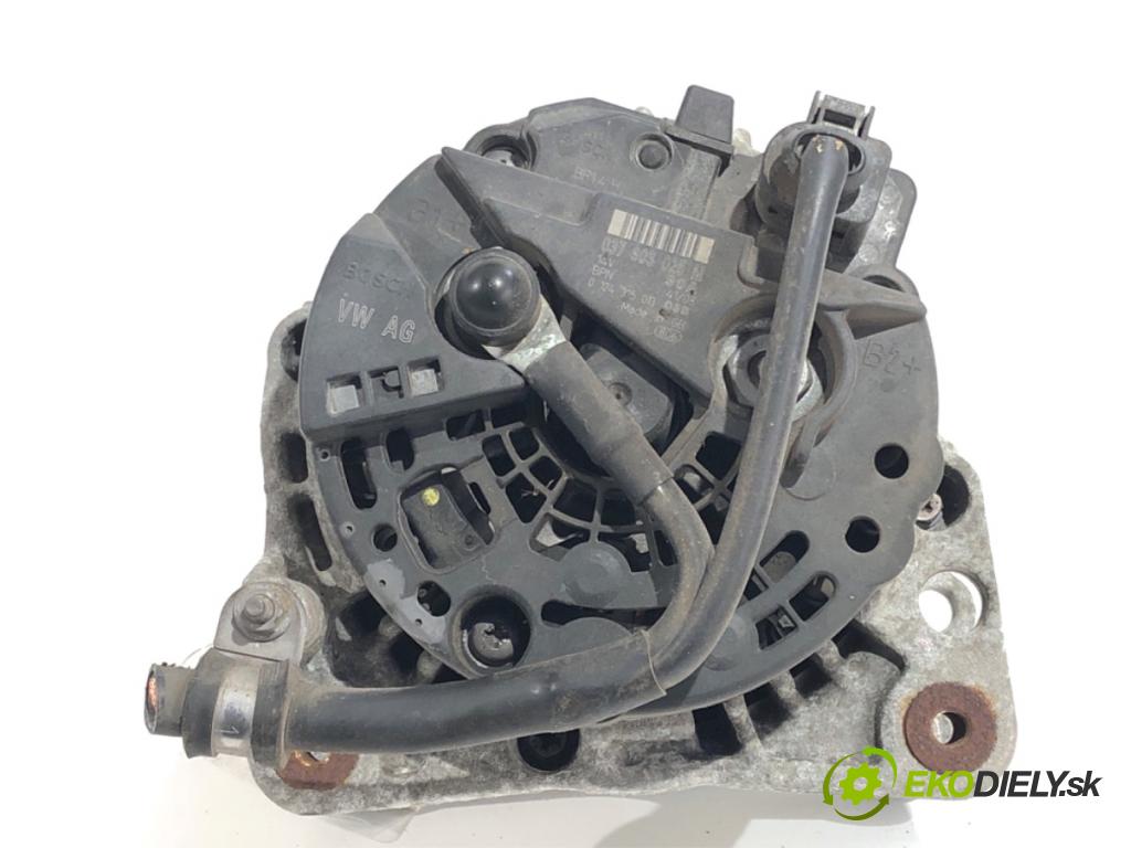 SKODA FABIA II liftback 2008 63 kW 1.4 1390 Alternátor 037903025M (Alternátor)