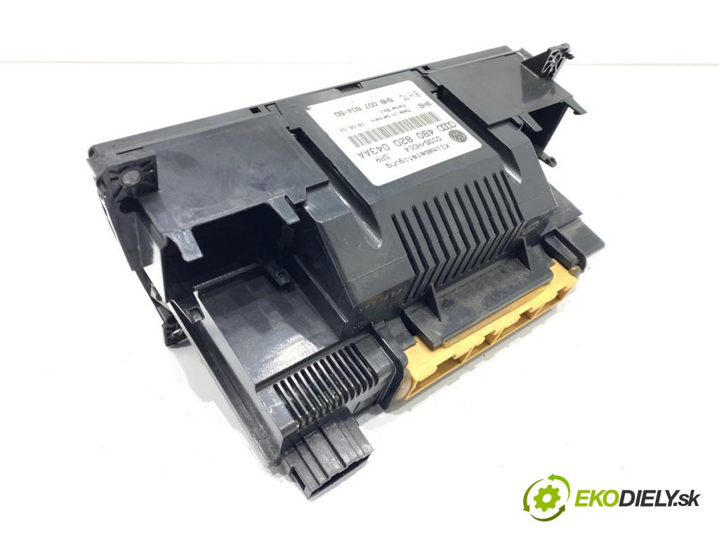 AUDI A6 C5 Kombi 2002 96 kW 1.9 TDI 1896 Panel ovládania kúrenia 4B0820043AA (Prepínacie páčky pod volantom)