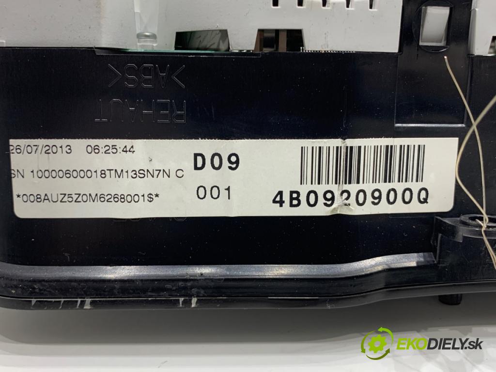 AUDI A6 C5 Kombi 2002 96 kW 1.9 TDI 1896 Prístrojovka 4B0920900Q (Prístrojová doska)