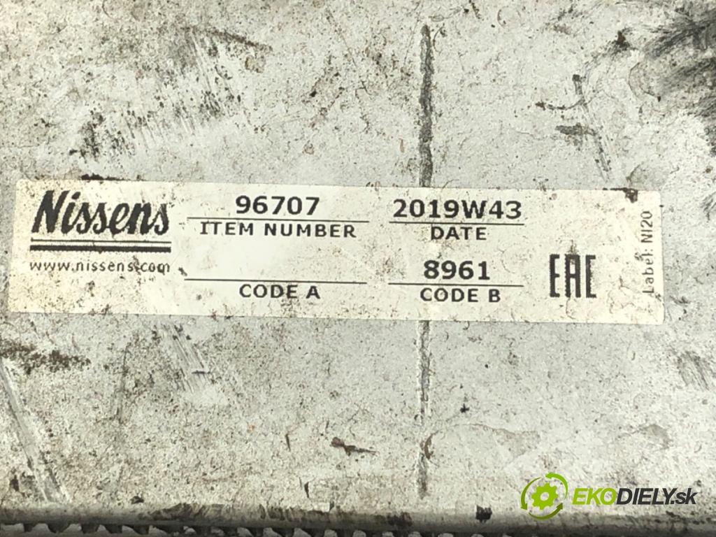 AUDI A6 C5 Kombi 2002 96 kW 1.9 TDI 1896 intercooler  (Intercooler (chladič stlačeného vzduchu))